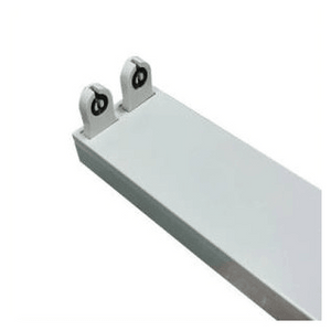 T8 4ft Double Led Open Channel 2 Side Powered