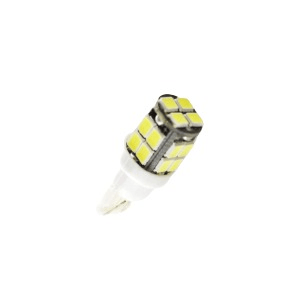12v T10 3528 x 20 Led Park Light Bulb 6000k Bing Light