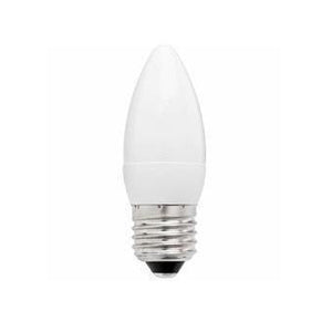 E27 5w Frosted Candle Bulb 3000K Bright Star