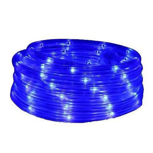 220v 2 Wire Round Led Rope Light Blue 1m Bing Light - CLEARANCE SALE