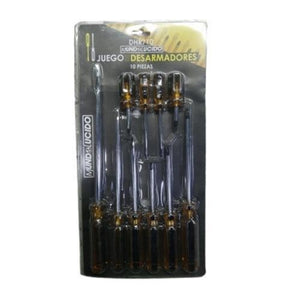 10 Piece Screw Driver Set DHR710