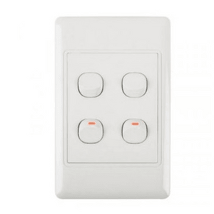 4x2 4 Lever Light Switch A104 Redisson