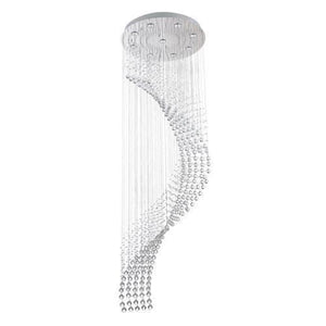 Stainless Steel Chandelier with Crystals CH256 Crystal