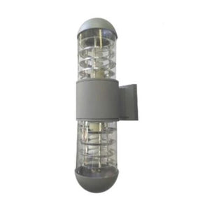 E27 Wall Lamp Double Round Grey YB-A0607 SV
