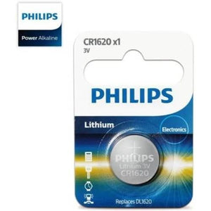 PHILIPS CR1620 LITHIUM COIN BATTERY 3V - Clearance Sale