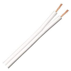 Twin Flex 1.0mm White 100m Roll