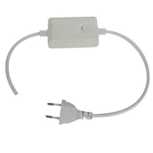 220v 5050 Led Rgb Rope Light Power Cable With Controller 100m