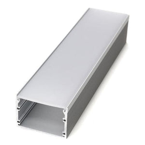 3M Surface Mounted Aluminium Channel for LED Strip Lights 50x35mm ECO-L404