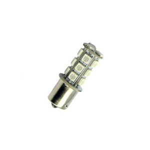 12v Ba15s 5050 x 18 Led Bulb Red Bing Light