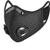 Face Mask Sports Mask - Black