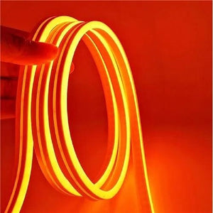 12v 8mm Neon Led Rope Light Amber 1m Bing Light