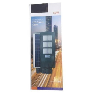 60w Solar Led Street Light 6500k Tempest