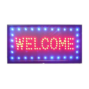 Led "Welcome" Sign