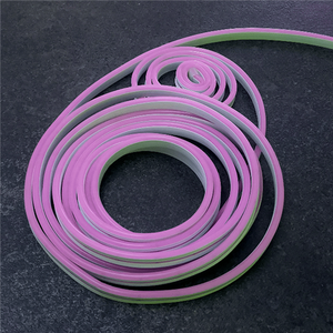 12v 6mm Neon LED Strip Light Pink 5m With AC Adaptor