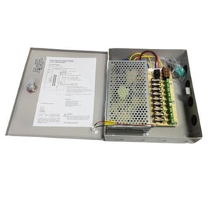12v 10Amp 9 Channel CCTV Power Supply
