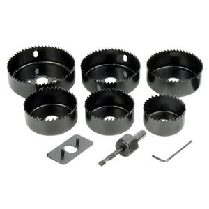 9 Piece Hole Saw Kit