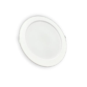 25W Recessed Panel Light Round 6500K  - Budget