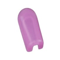 12v 5mm Neon Flex End Cap Purple 10 Piece