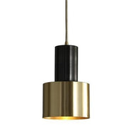 Pendant Black and Brass 2 Tone Outer - PL011BK/BR