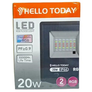 20w LED Flood Light RGB HT