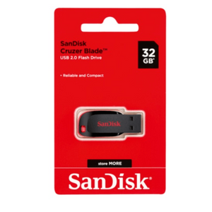 32gb Cruzer Blade USB Flash Drive Sandisk