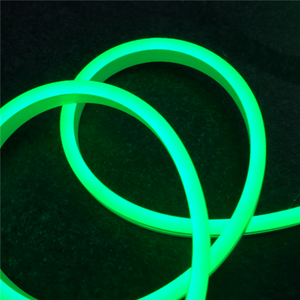 12v 8mm Neoflex 8 LED Neon Rope Light Green 1m Bing Light
