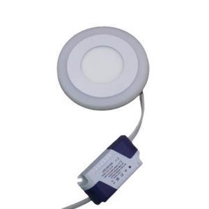 3w x 2 Led Panel Light 6000k & Blue Dr Light
