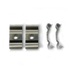 Mounting Brackets for Aluminium Channels 17x7mm - 4 Per Set