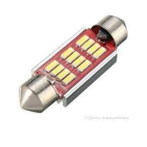 12v 6000k 41mm 12led Festoon Bulb 2 Pack