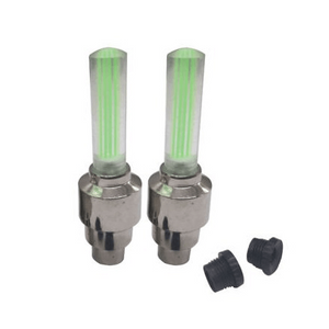 Valve Stem Fireflys (2pc Set - Green)