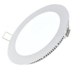 12W Ultra Thin Panel Light With Driver Round 6500K
