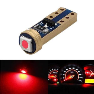 T5 12V Dash Board Bulb Red T5-3030-1