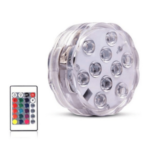 Submersible Rgb Led Light With Remote