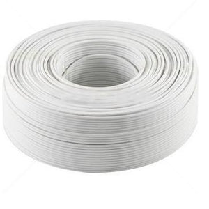 Twin Flex 0.2mm High Quality White 100m