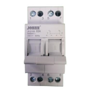 2 Pole 63A Manual Change Over Switch - JN219G63A