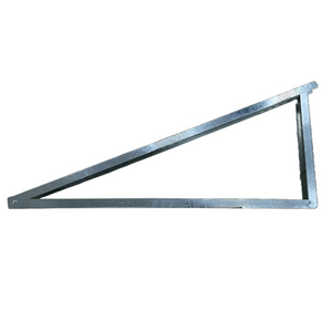 Adjustable Triangle Bracket for Solar Panel Mounting Rails