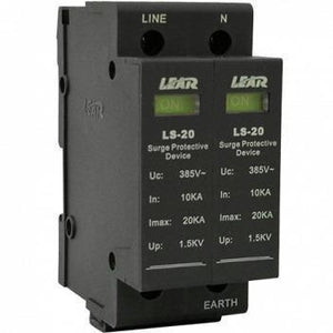 Surge Protector 2 Pole 10-20kA 385v LS-20/2 Samite Lear