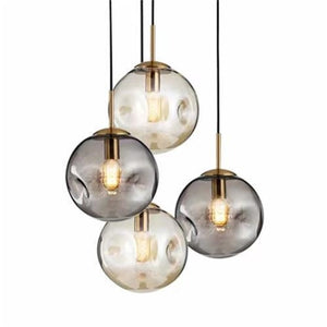 Glass Ball Chandelier - Mix 4 DRSA8051/4