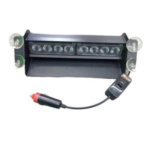 12-24v Led Dash Mount Flashing White S8 R1-017c