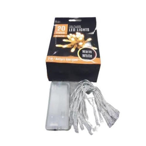 Battery Operated Fairy Lights warm white 2m