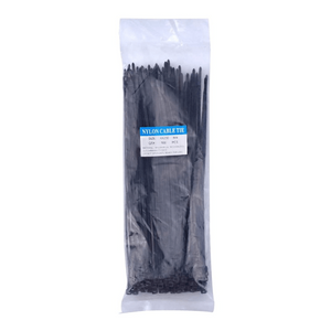 100 Piece Black Cable Ties 4x250mm