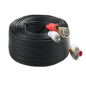 Rg59 CCTV Cable with BNC and Power connectors 50m