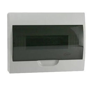 12 Way PVC Surface Mount Unpopulated Din Rail Distribution Box