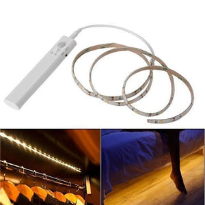 Battery Operated LED Strip Light 2.4W W/Motion Sensor