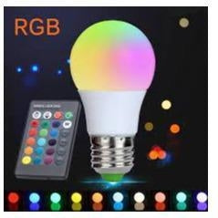 E27 3W RGBW Led Bulb With Remote Foyu FO-Z868