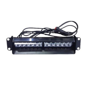 12-24v 12 Led Dash Mount Flashing White R1-020c