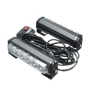 12-24V 6 Led x 2 Grill Mount With Controller White KM813-2A Bing Light