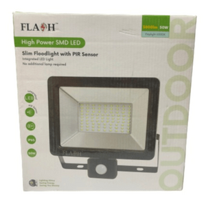 50w 6000k Smd Led Flood Light With Motion Sensor Flash BL/ZR-TG009