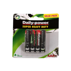 AAA Heavy Duty Batteries 8 Pack