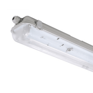 T8 4ft Weatherproof Led Double Fitting 1 side Powered